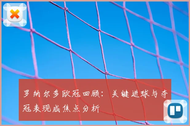 罗纳尔多欧冠回顾：关键进球与夺冠表现成焦点分析