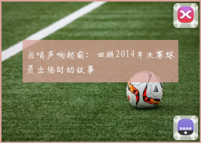 当哨声响起前：回顾2014年决赛球员出场时的故事